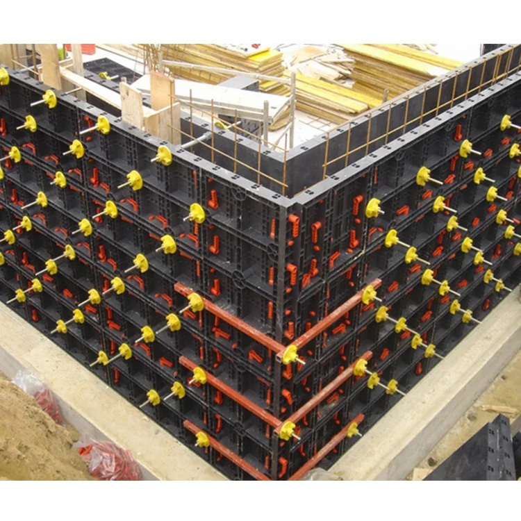 
building construction formwork plastic panels 