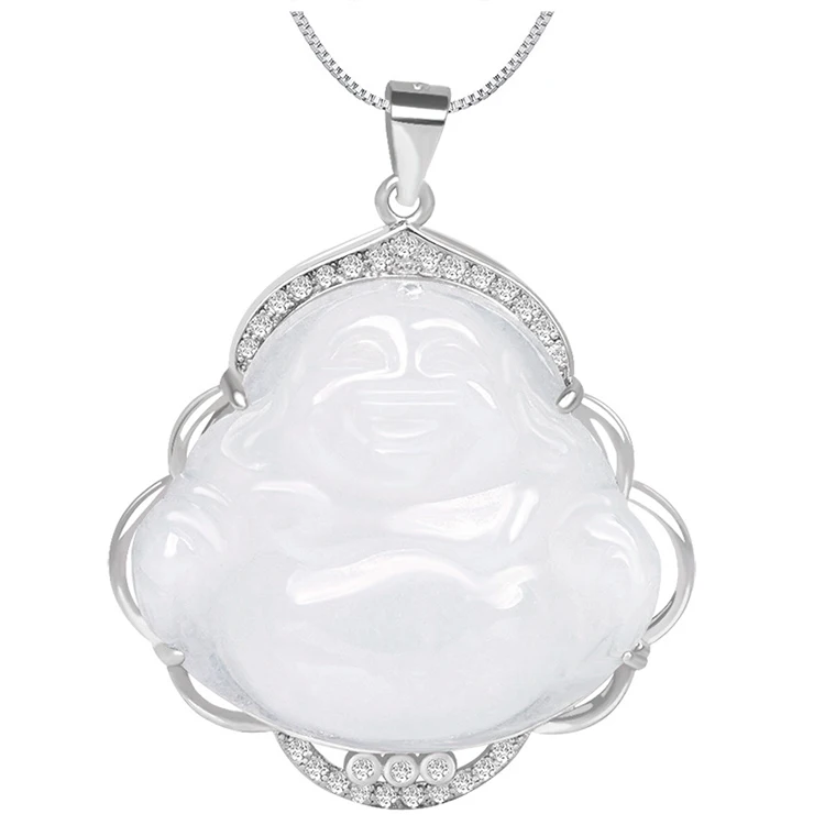 Natural Burmese Jade Buddha Ma