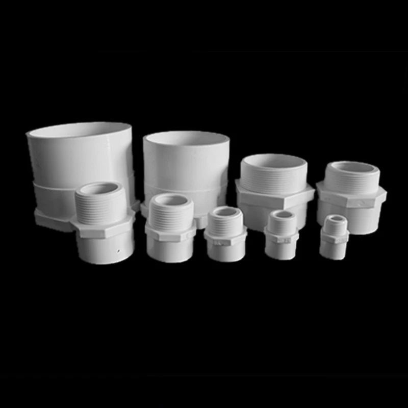 Pvc Pipe Fitting Male Threaded Union Coupling Connector Water Supply Fitting Pvc Blue Fittings