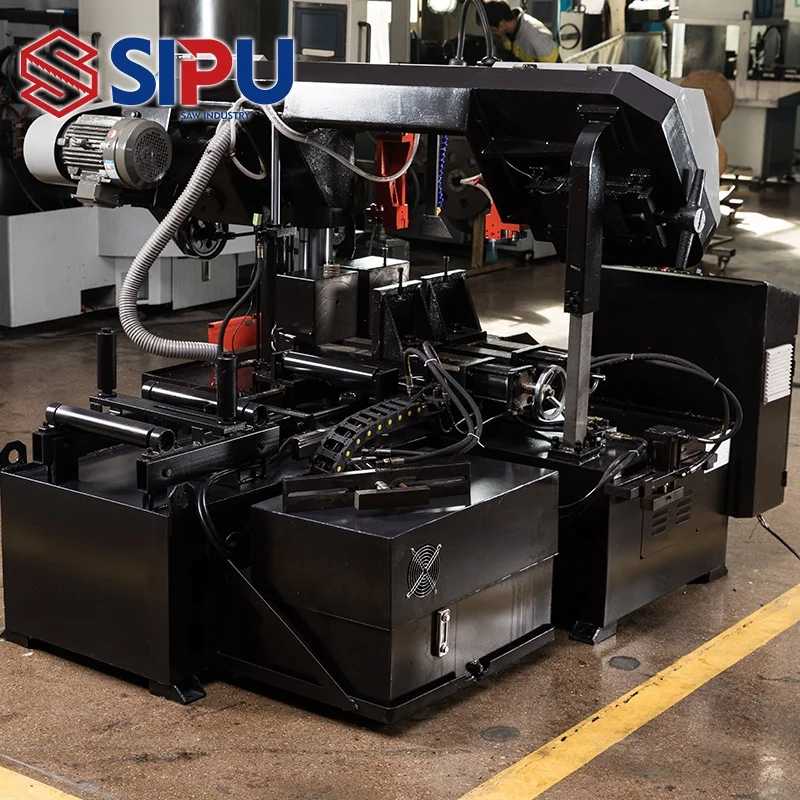
High Productivity Auto horizontal band saw cutting machine Max.Cutting Capacity 330mm automatic machine for bandsaw 