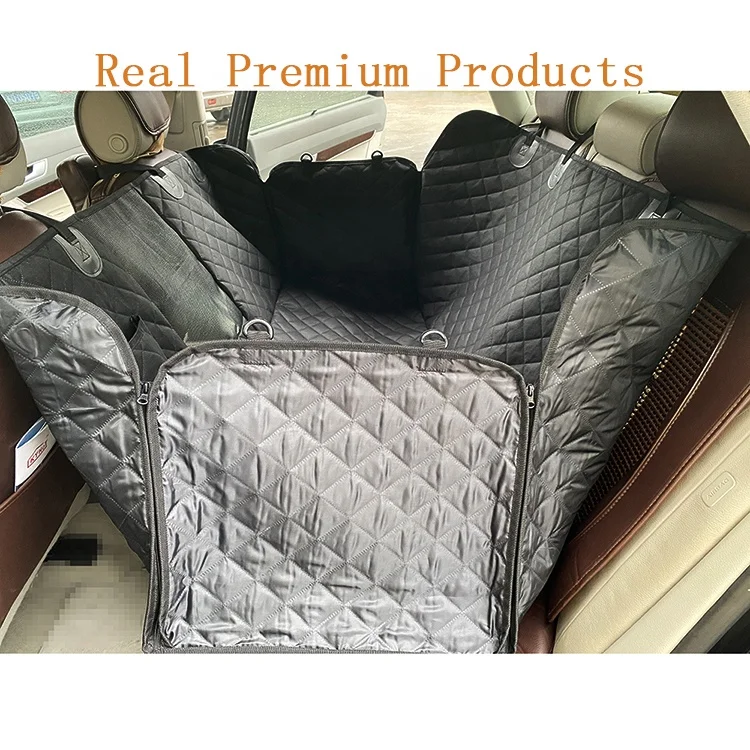 

OEM ODM real premium product quilted pet seat cover, As picture