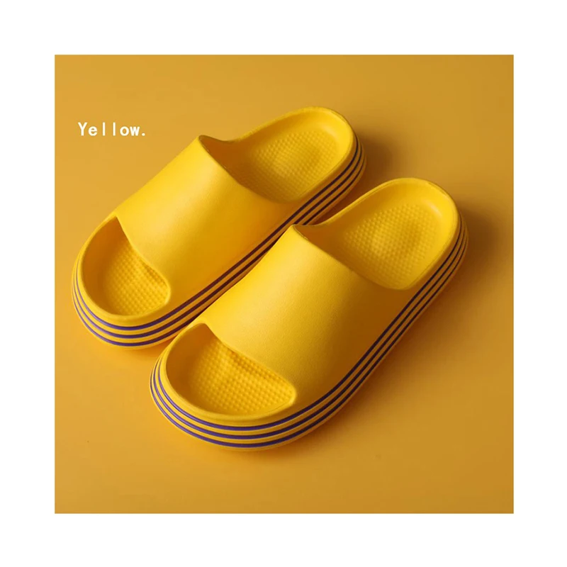 

New Design Mans Anti Slip Slippers Summer Soft Bottom Slippers For Men, As picture
