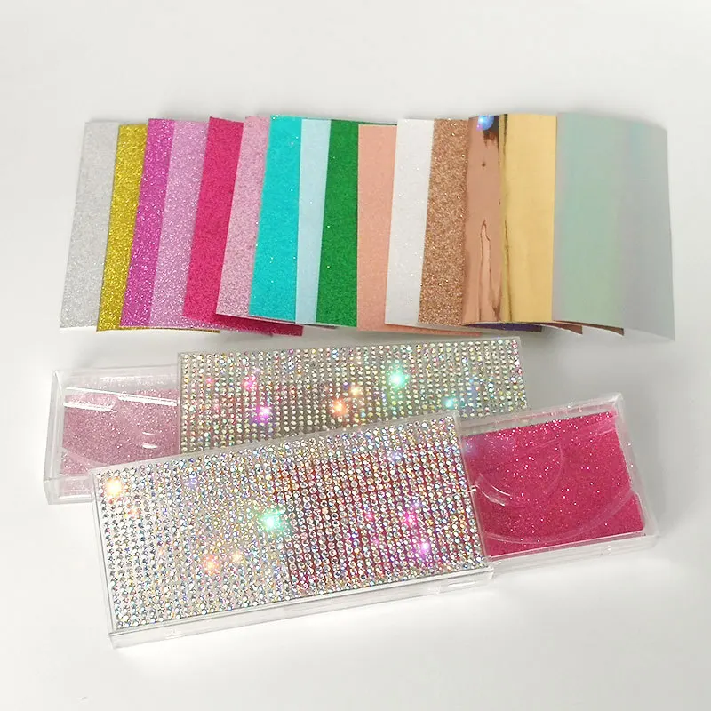

lashbox Private Label custom lash Case Eyelash Packaging Box lasheswholesale vendor custom lashbook packaging