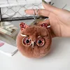 High Quality Creative Rex Rabbit Fur Ball Pack Hanging Decoration