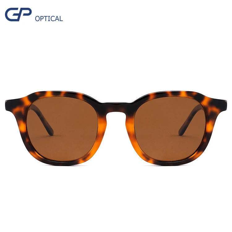 

New square plastic sunglasses with polarized lens acetate sunglasses no MOQ fashion acetate sunglasses, Four colors for option