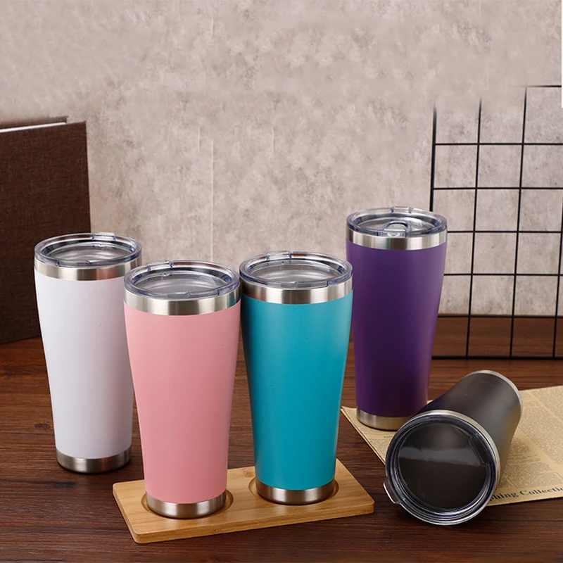 

Seaygift stainless steel tumbler 32oz double wall vacuum mug wholesale sublimation blank stainless steel travel tumbler mugs, Black/pink/blue