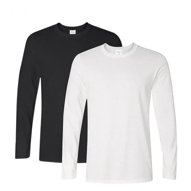 

Plain Color O-neck Fitness Long Sleeve T Shirt Men t shirt wholesale cheap t-shirt