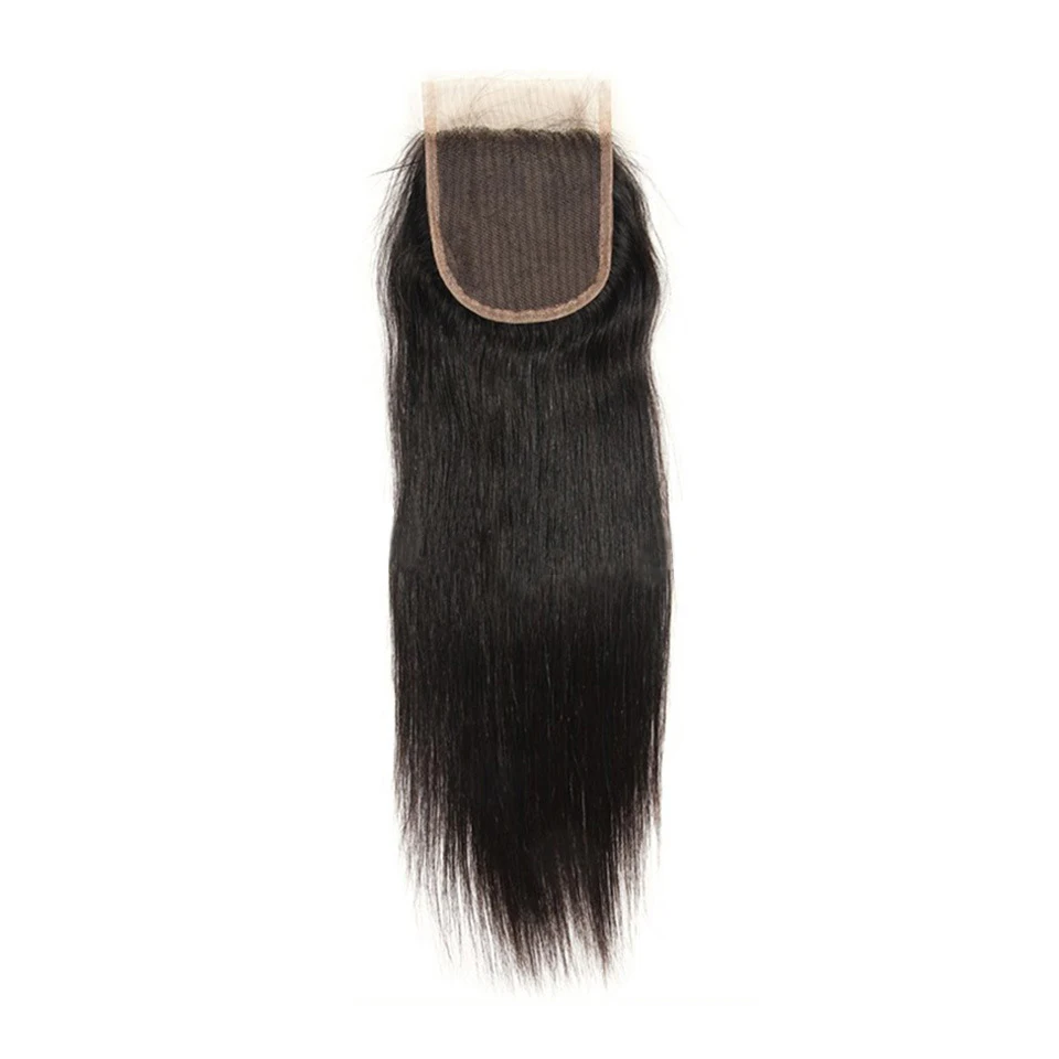 

Hot selling human hair extension high quality hair weaving straight bundles 100% virgin human hair lace front wigs 4x4 straight, 1b