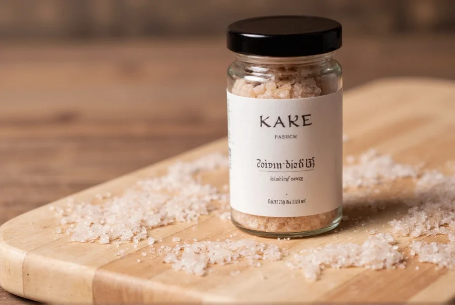 Assorted jars of different types of smoked salt