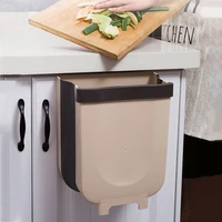 

Folding Waste Bins Kitchen Garbage Bin Foldable Car Trash Can Wall Mounted Trashcan for Bathroom Toilet Waste Storage Bucket