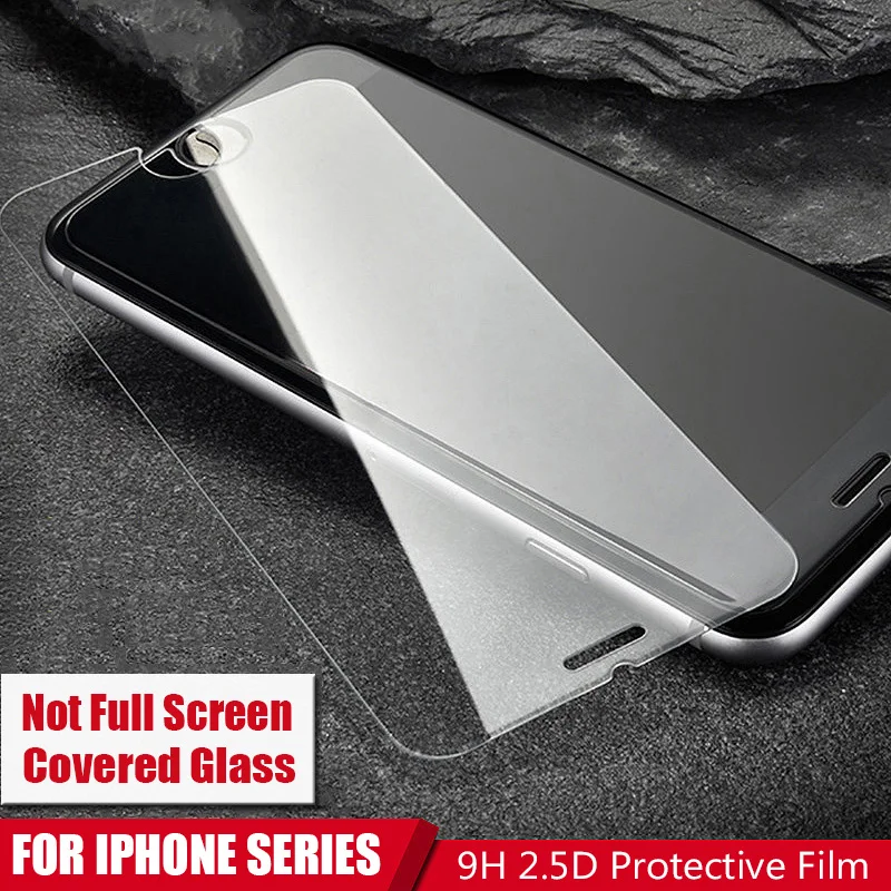 Cheapest 2.5D 9H Tempered Glass Screen Protector Protective Film for iPhone 6 6S 7 8 Plus XS XR XS Max
