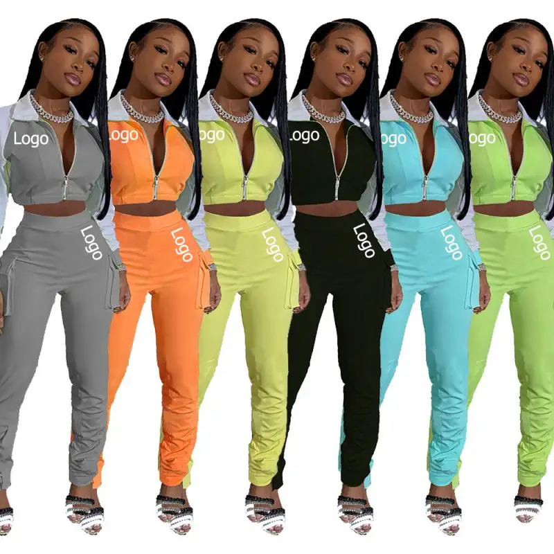 

2021 yoga sets women winter soccer jogger tracksuit set 2 piece