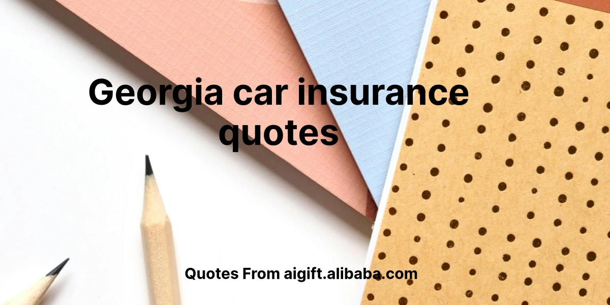 georgia car insurance quotes