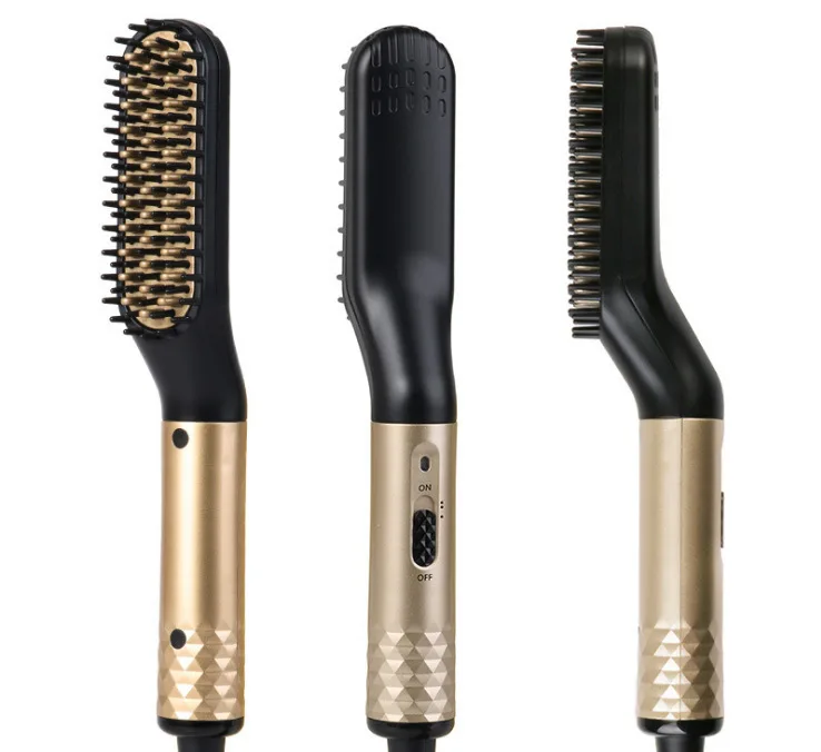 

Deery Luxury Personalised Brush Heating Electric Mens Hot Beard Styling Comb