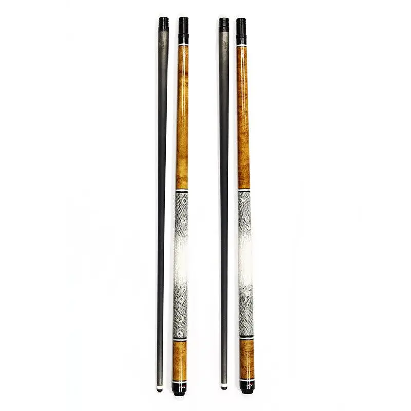 

Hot Sell Superior Billiard Pool Cue With Carbon Shaft And Leather Butt