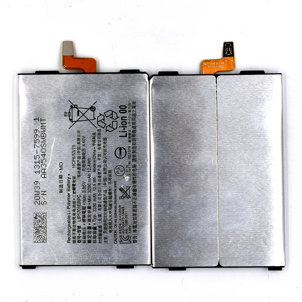 

for sony LIP1701ERPC 0 cycle 3330mAh battery for Sony Xperia 1 XZ4 J8110 J8170 J9110 J9150 SOV40 spare high-quality battery