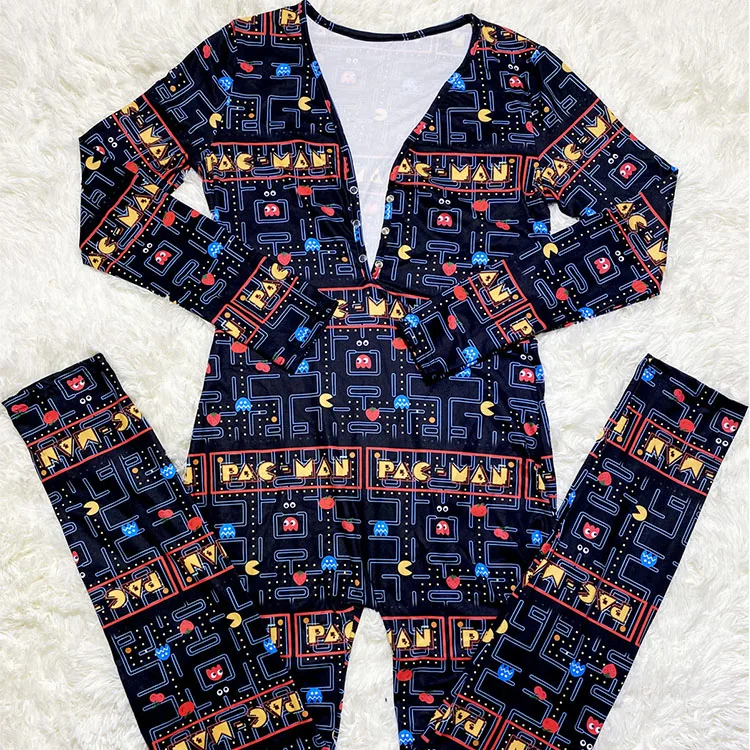 

Bad Bitch Adult Onesie Short Sleeve Black And Green Weed Pajama Onesie Animal Print One Piece Romper Women, Picture shows