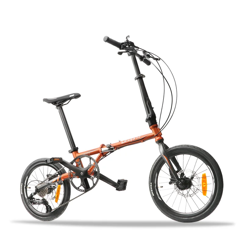 

LP 1609 16inch Folding Bike Mini Modification 9 Speed Bicycle Vehicle Oil Disc Brake 305