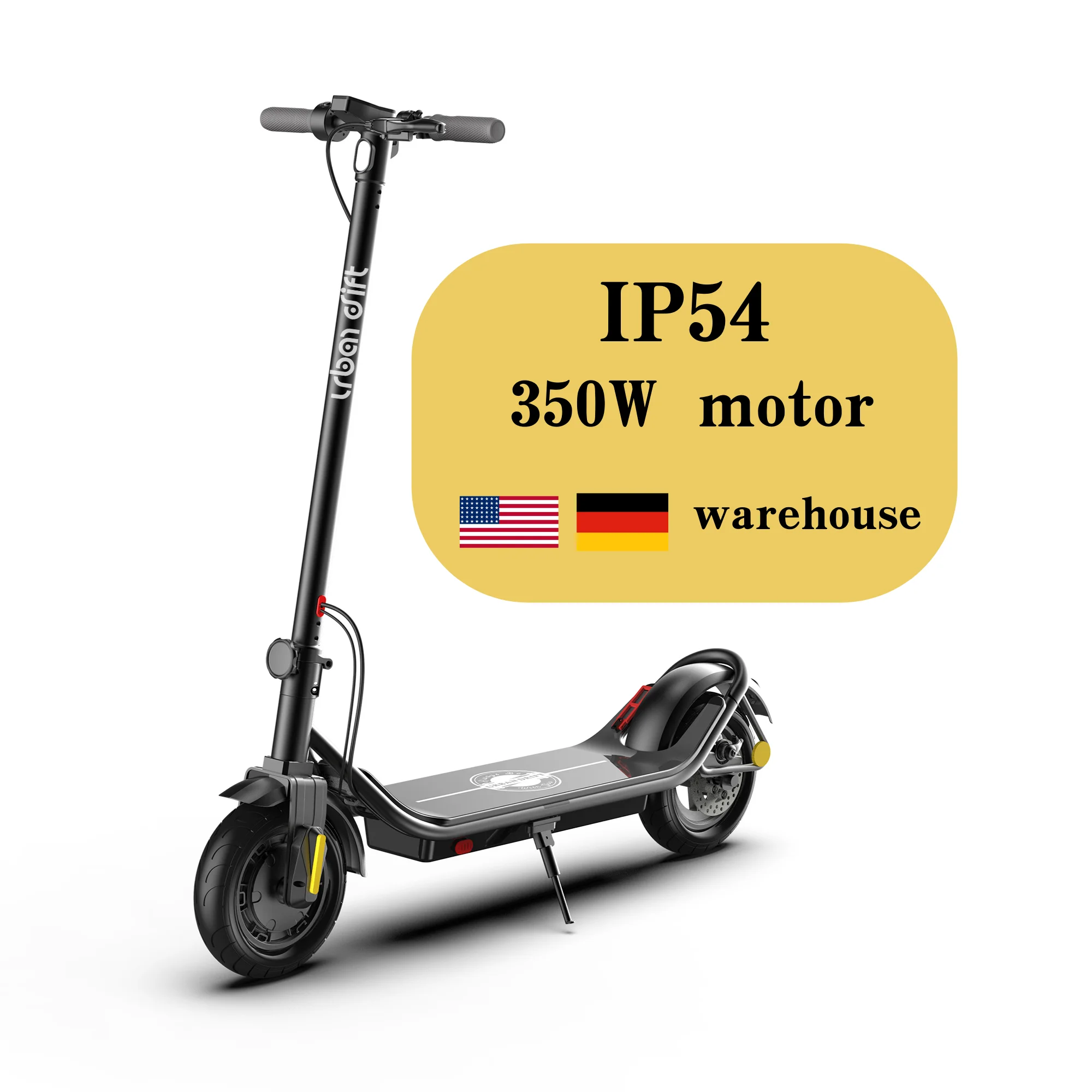 

portable electric scooter free shipping US warehouse S006 10inch 350W 10.4ah Long range electric escooter