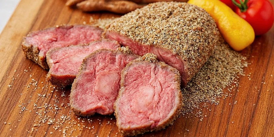 Tasting and adjusting gyro seasoning mix