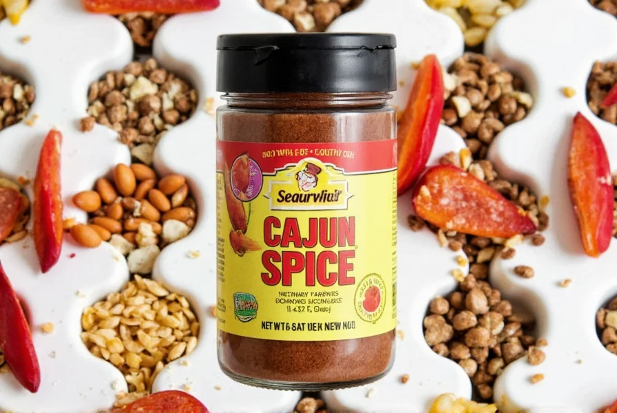 Comparison Chart of Regular vs Salt Free Cajun Seasonings