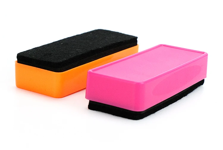 热磁性定制塑料磁性彩色白板橡皮擦,干橡皮擦