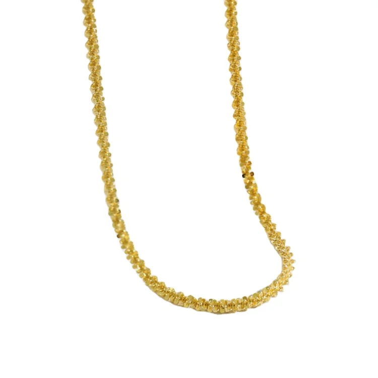 

Fashion 2021 gold necklaces women figaro chain necklace