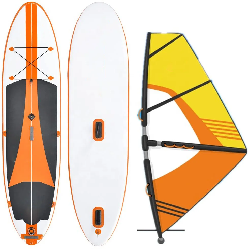 

2022 inflatable drop stitch inflatable sup paddle boards water play equipment inflatable sup windsurf board, Customized color