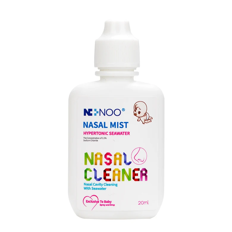 

20ml New arrivals Hypertonic nasal mist Spray nasal mucus cleaner Natural nose cleaner Mist for Baby Nose Care