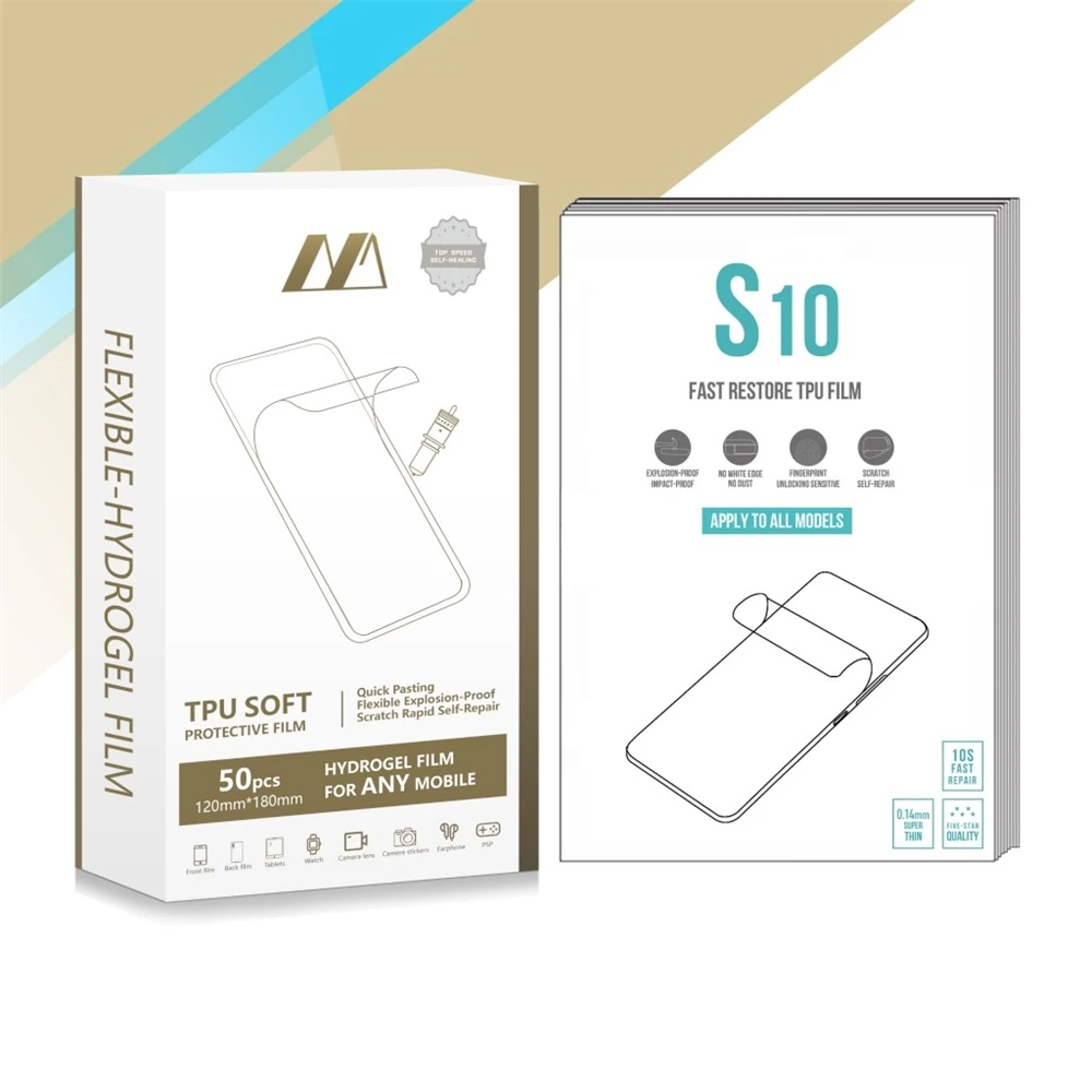 

10S Self-healing HD Anti-glare 3D Full Cover TPU Screen Protector for Huawei P40 Pro