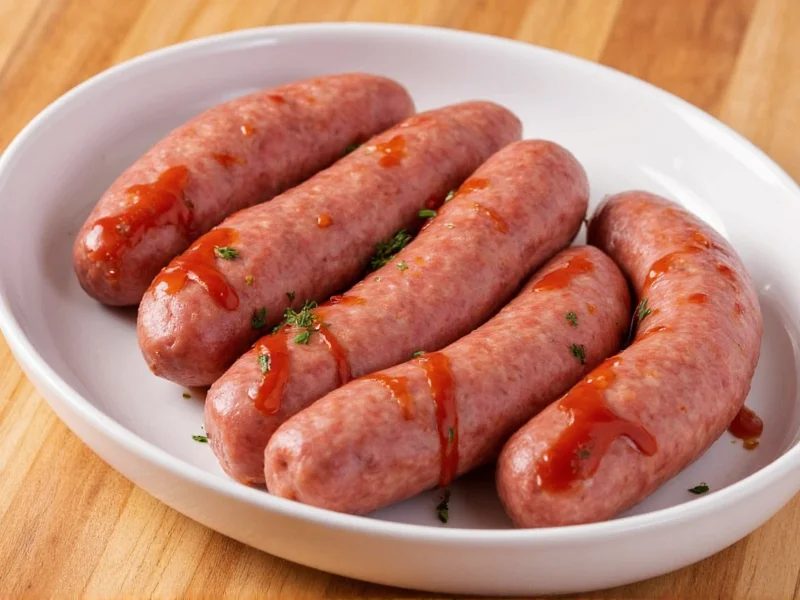 how long is cooked sausage good in refrigerator