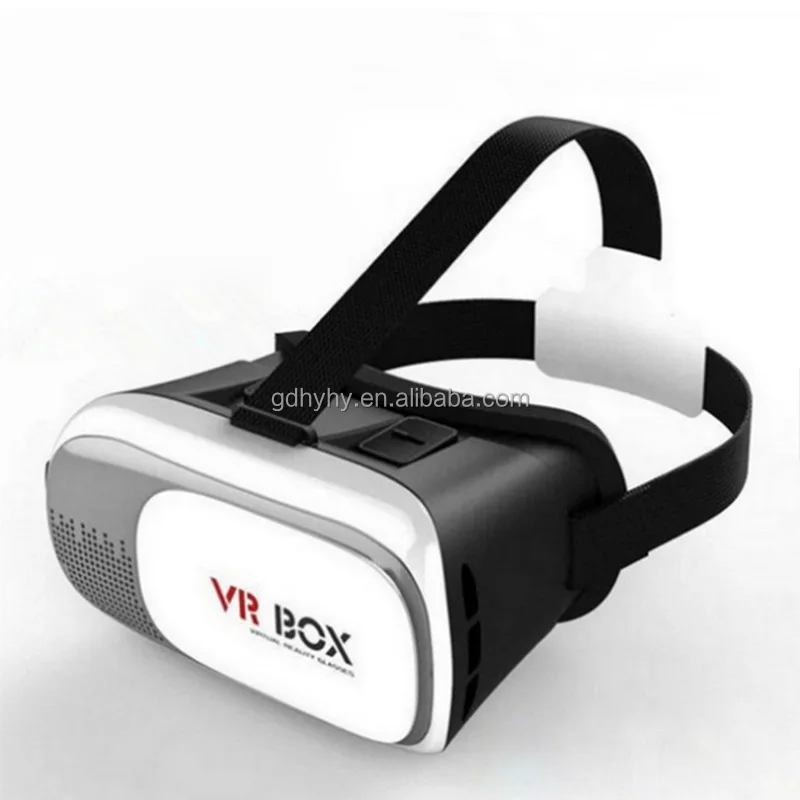 

3D Virtual Reality watch movie game Headset for 4.7''-6.0'' Android iOS Smartphones 3D VR Glasses, White