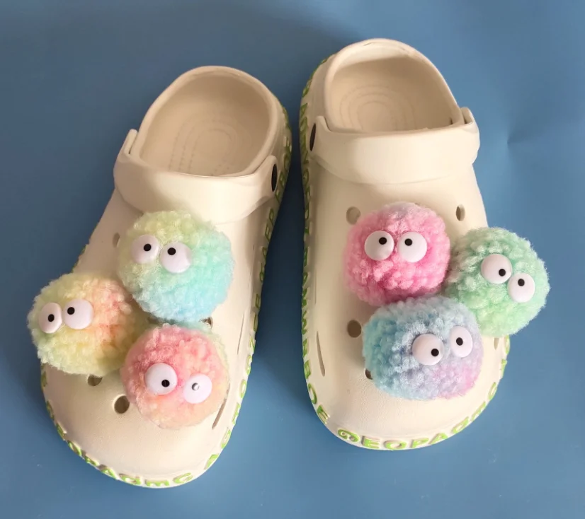 

Wholesale Plus Buckle Hole Decorative Plush Ball Ins Cute Eye Hair Ball  Accessories Plush Ball Ins  Charms, Mixed