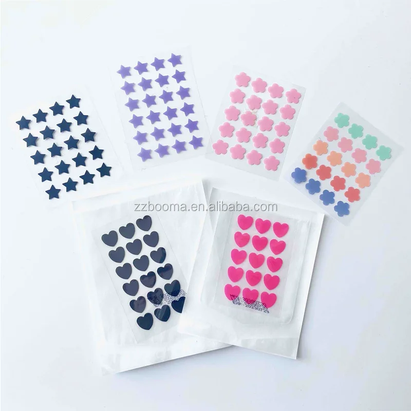 

Private Label Bulk Acne Pimple Solutions Patches Skin Care Treatment Device Hydrocolloid Anti Beanie Cystic Acne Scar Removal, Transparent
