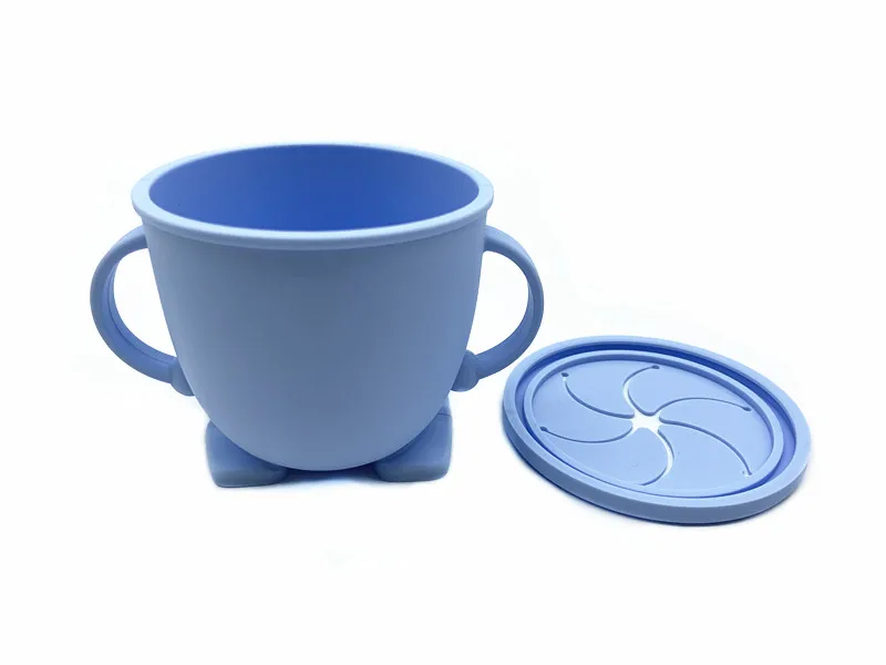 2020 New Amazon Custom High Quality Bpa Free Silicone Baby Snack Cups Buy Food Grade Silicone