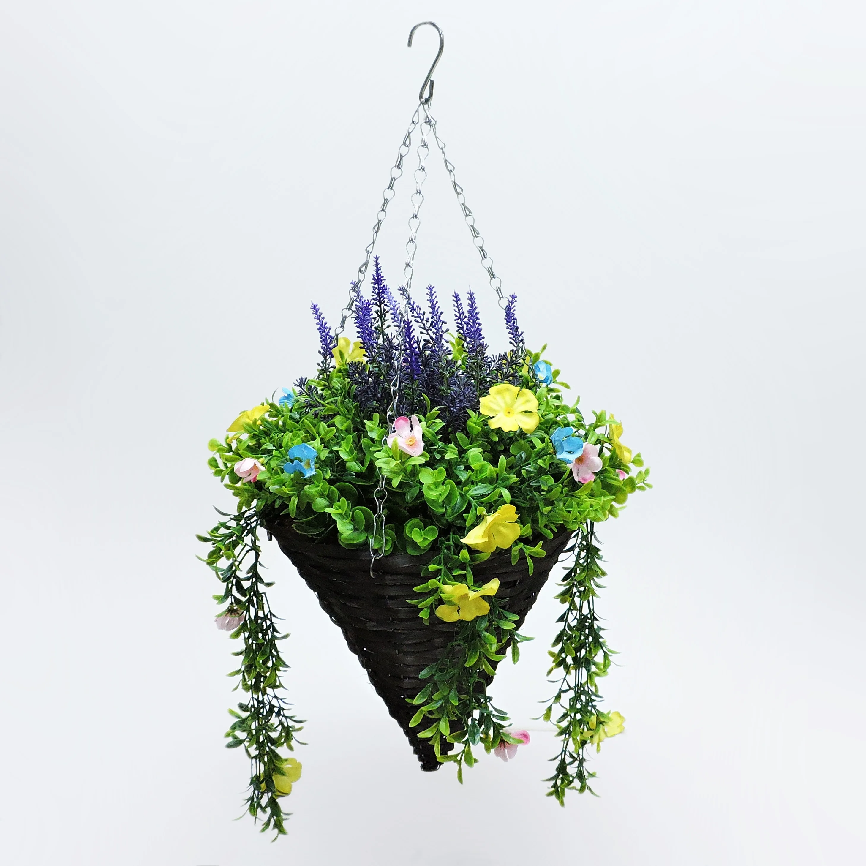 Flower haning basket HB240035-30 US$8.3 MOQ 100PCS
