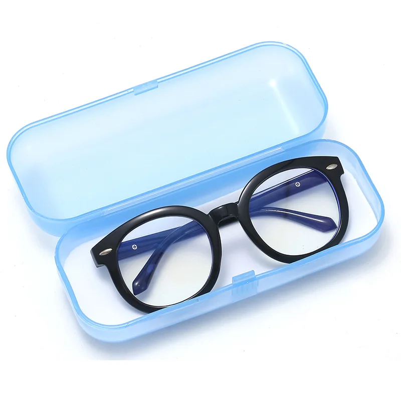 

Special design elegant custom multi-color pvc glasses case accessories, Pink,blue,transparent