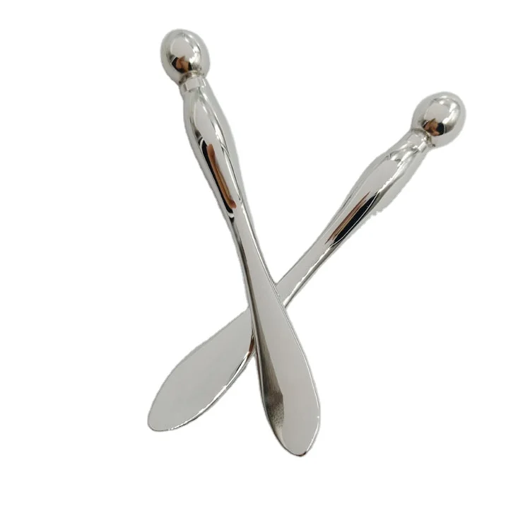 

Wholesale Eco-friendly Reusable Metal Aluminum Eye Cream Spoon