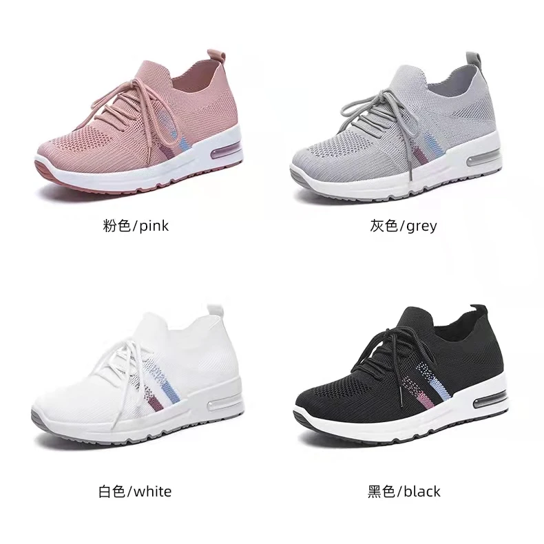 

Breathable Fitness walking style shoes women sport casual shoes sneakers, Customized color