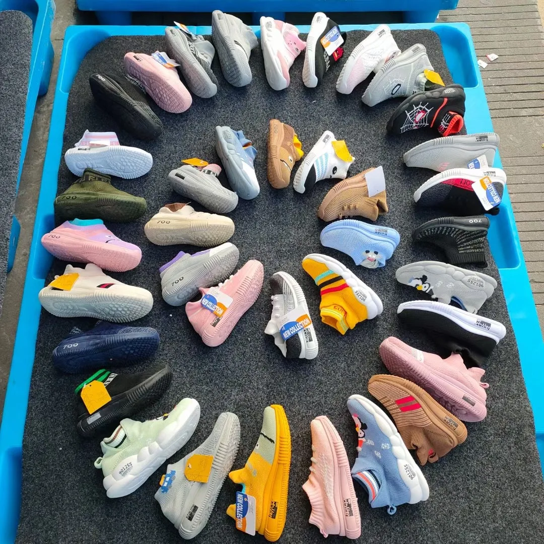 

KD1291 New Arrival authentic wholesale casual sneakers comfortable walking shoes boys fly knit mesh running shoe