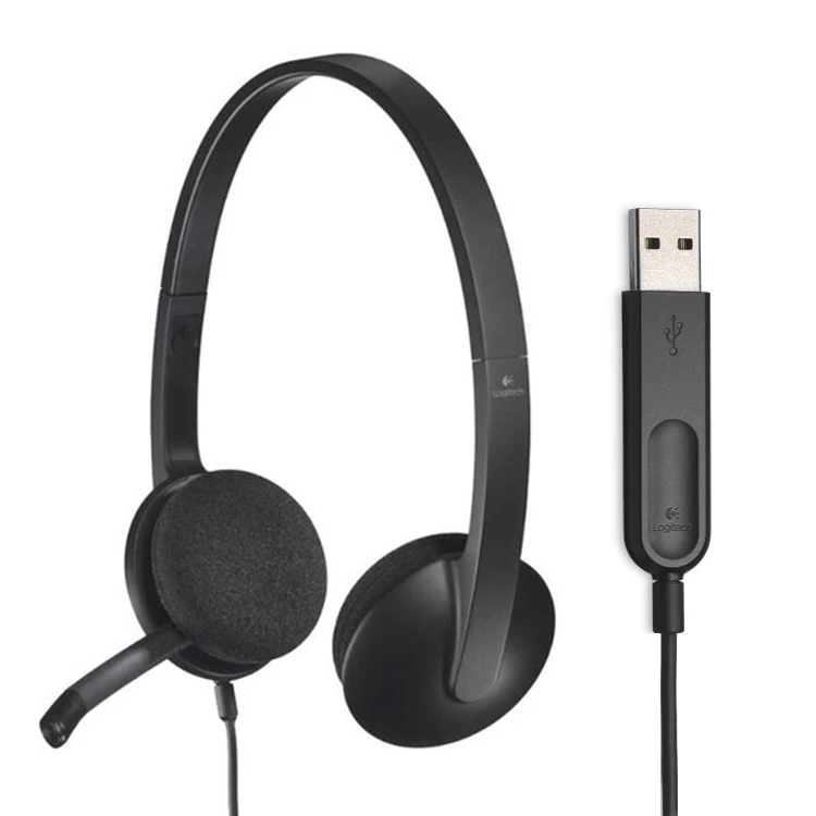 

Wholesale High Quality Logitech H340 Computer USB Interface Microphone Headset