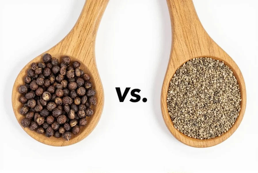 Pepper vs White Pepper: Key Differences Explained