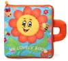 Felt Quiet Books Ultra Soft Baby Books Touch and Feel Cloth Book, 3D Books Fabric Interactive Activity Book for Babies Toddlers