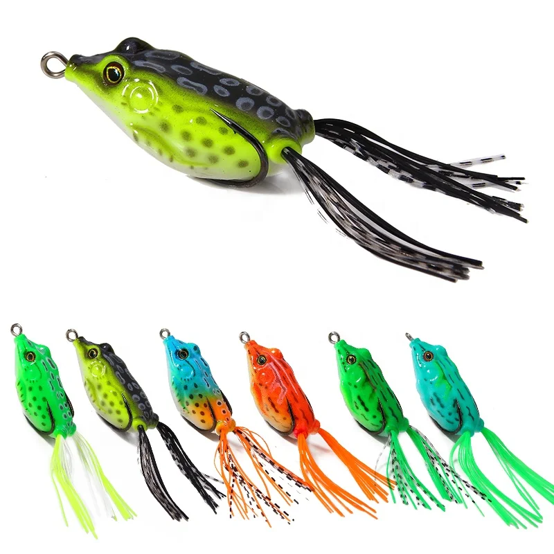 Frog Soft Baits Top Water Fishing Lure  60mm/12.5g Artificial Bait