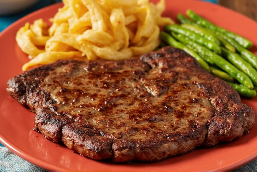 Grilled chipotle rubbed steak