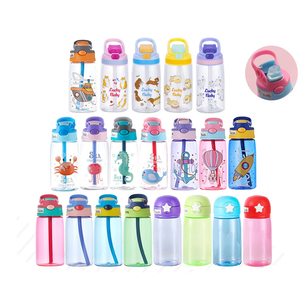 

Flypeak 480ML BAP free custom plastic water bottle children kids water bottles plastic bpa free, Customized color