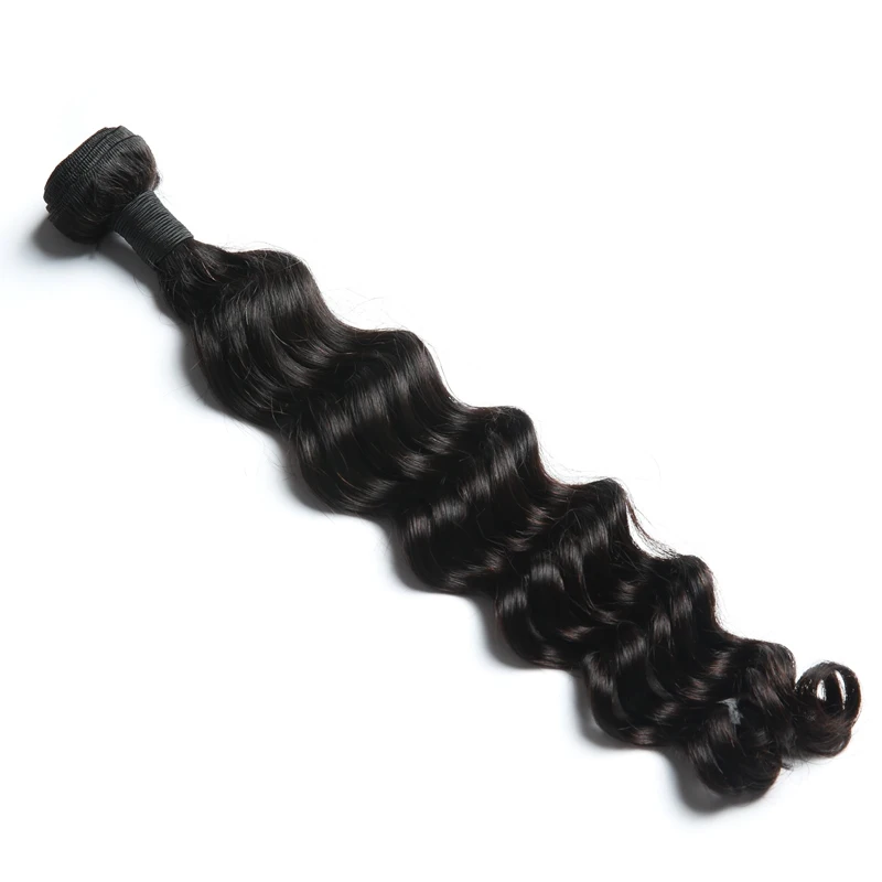 
Fast Shipping No Tangling Double Drawn Ocean Wave Free Sample Cheap Raw Virgin Hair Bundles 