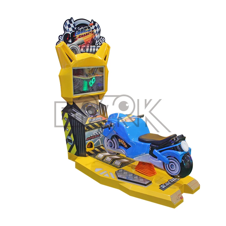 

Operated Electronic Kids Electric 12v Amusement Ride On Vr Motor Motorbike Toy Mini Motorcycle