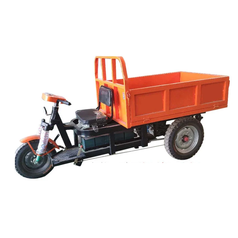 

Mini Farm Truck Diesel Tricycle Semi-Enclosed Agricultural Dump Transport Car, Customized