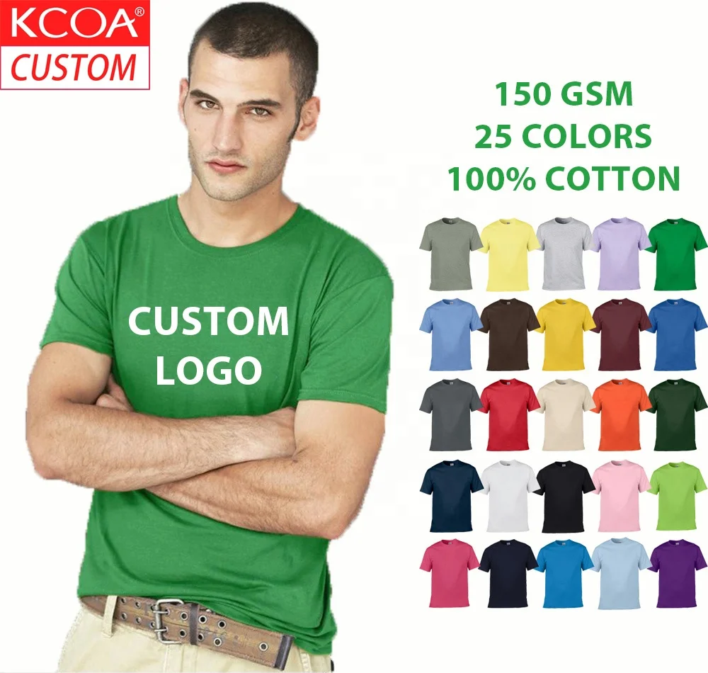 

Fast Delivery High Quality Low Price Bulk Custom Printing Men Cotton T Shirts